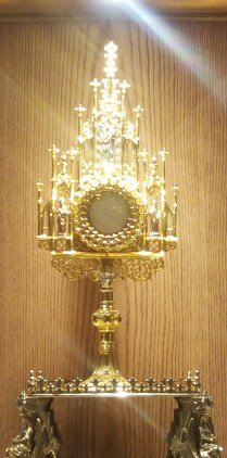 Eucharist in Monstrance