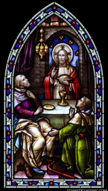 RoadtoEmmausStainedGlass